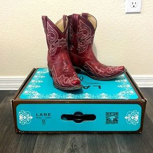 Lane Nanelle Bootie - Red sz 9.5